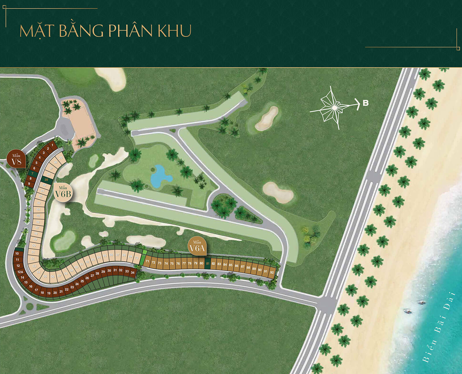 Sea Golf Villas - KN Paradise Cam Ranh